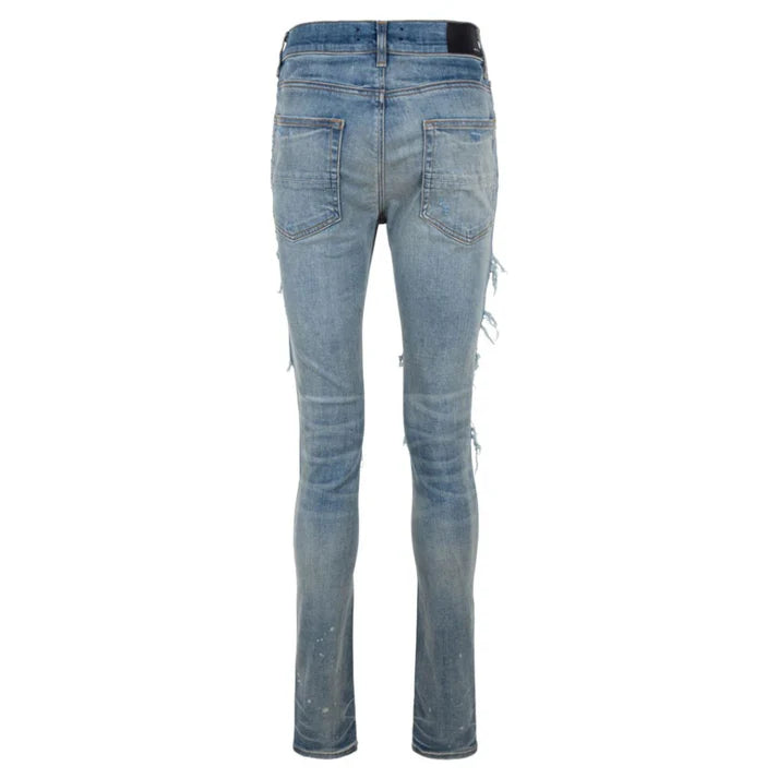 Amiri Distressed Pajama Thrasher Jeans "Indigo"