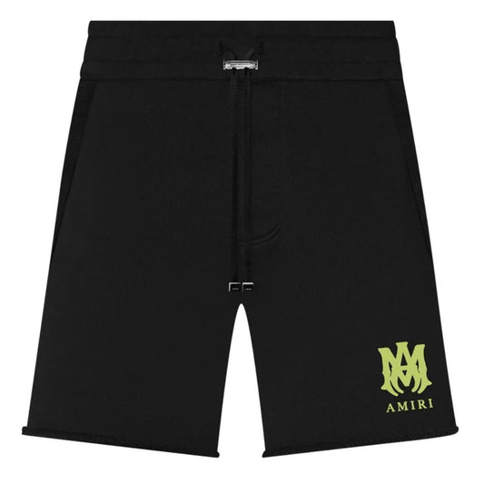 Amiri Black MA Logo Sweatshorts