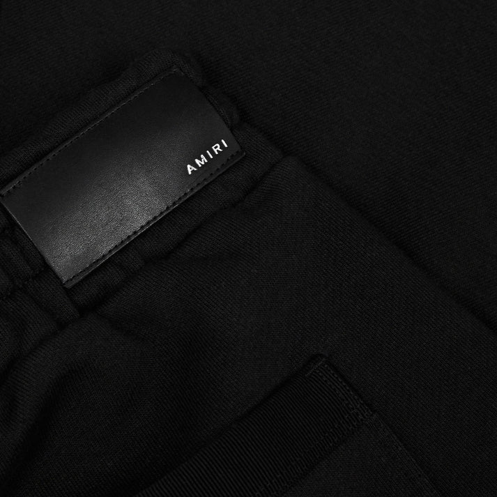 Amiri Black MA Logo Sweatshorts