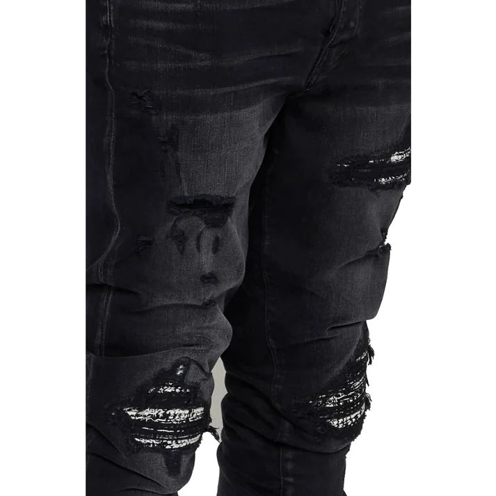 Amiri Boucle MX1 Jeans 'Aged