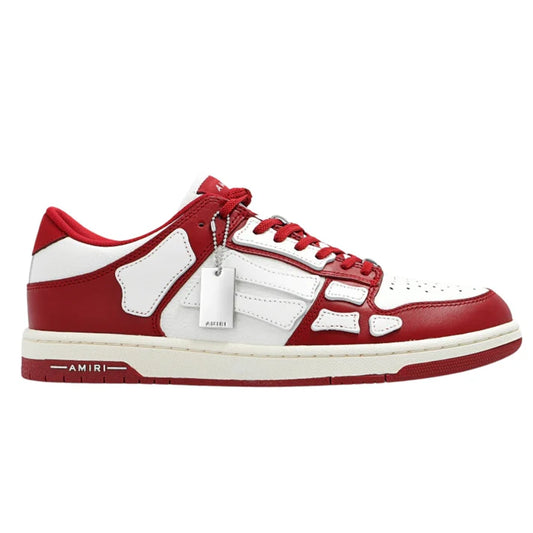 Amiri Skeleton Low Top Sneakers Red