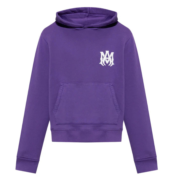 Amiri MA Purple Logo Hoodie