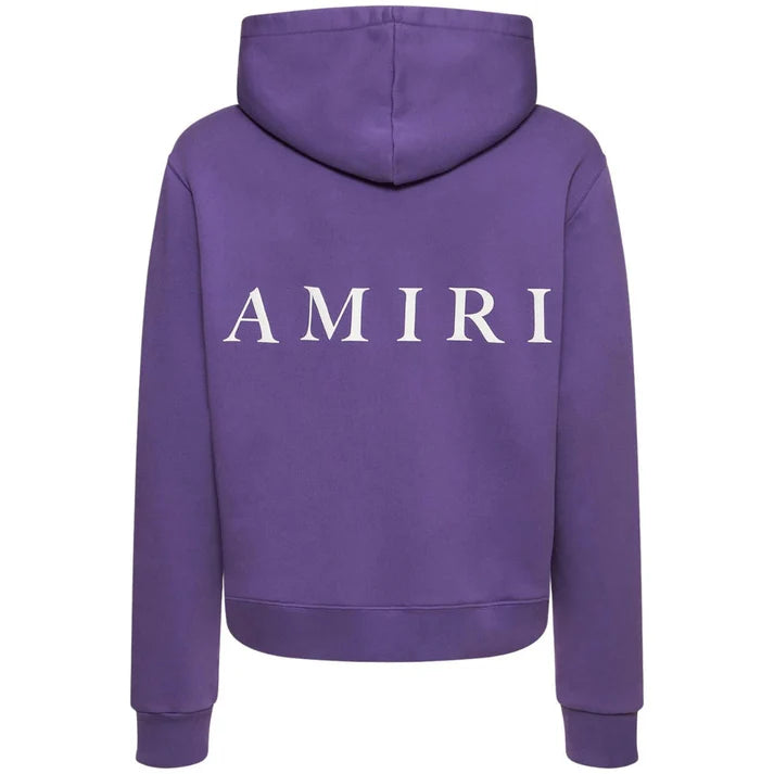 Amiri MA Purple Logo Hoodie