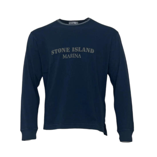 Stone Island NAVY MARINA THIN SWEATSHIRT